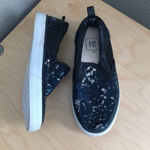 Gap Kids Slip On Sequined & Metallic Skater size 13